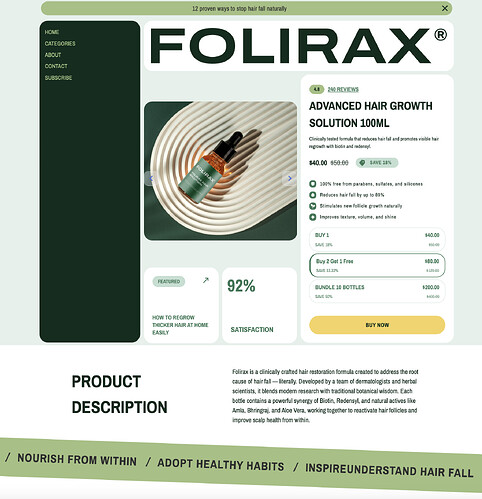 Landing Page