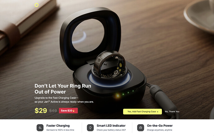 Upsell Page