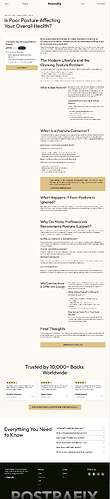 Advertorial page