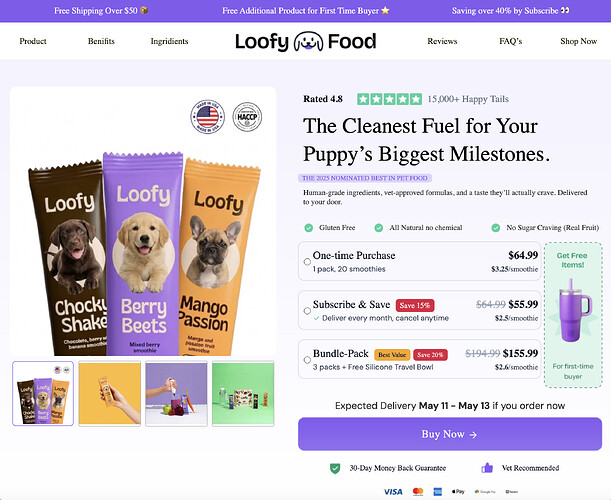 Landing Page