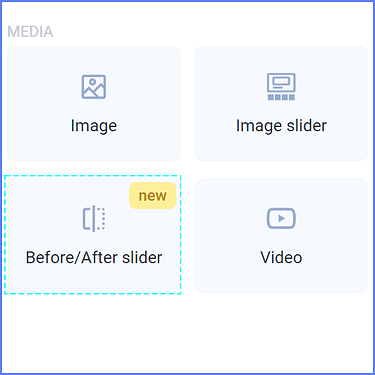 Before After slider feature