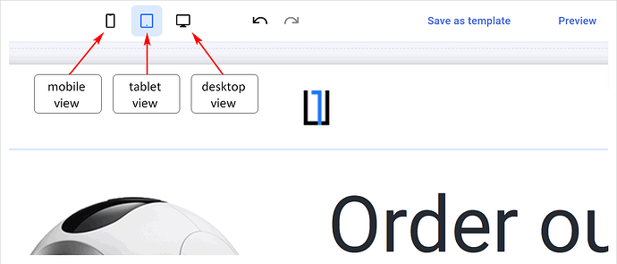 Choose a display view