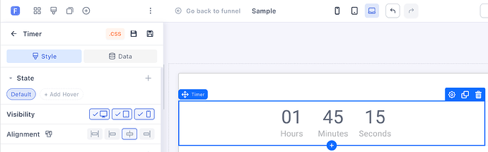 Adding a countdown timer