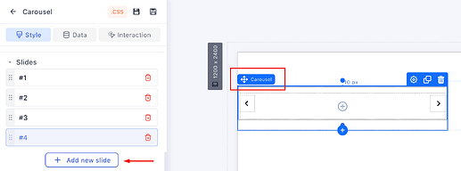 Adding slides