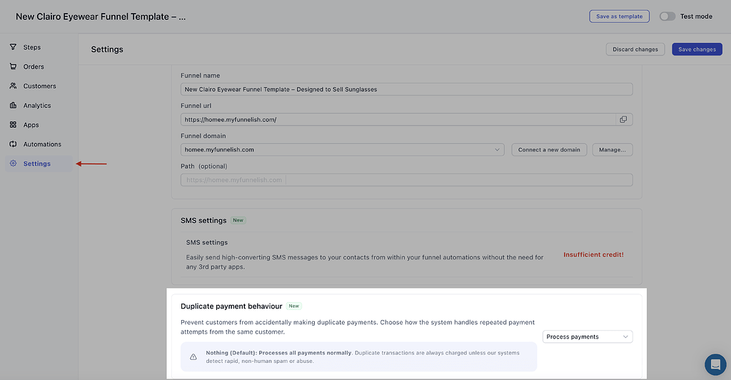 UPDATE: Preventing Duplicate Orders and Payments in Funnelish (+ Other ...
