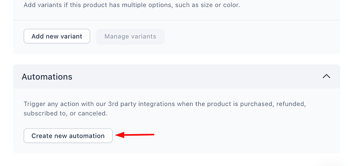 Create an automation