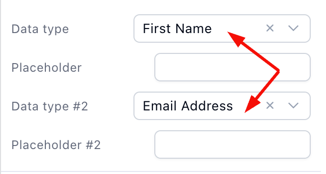 A double input